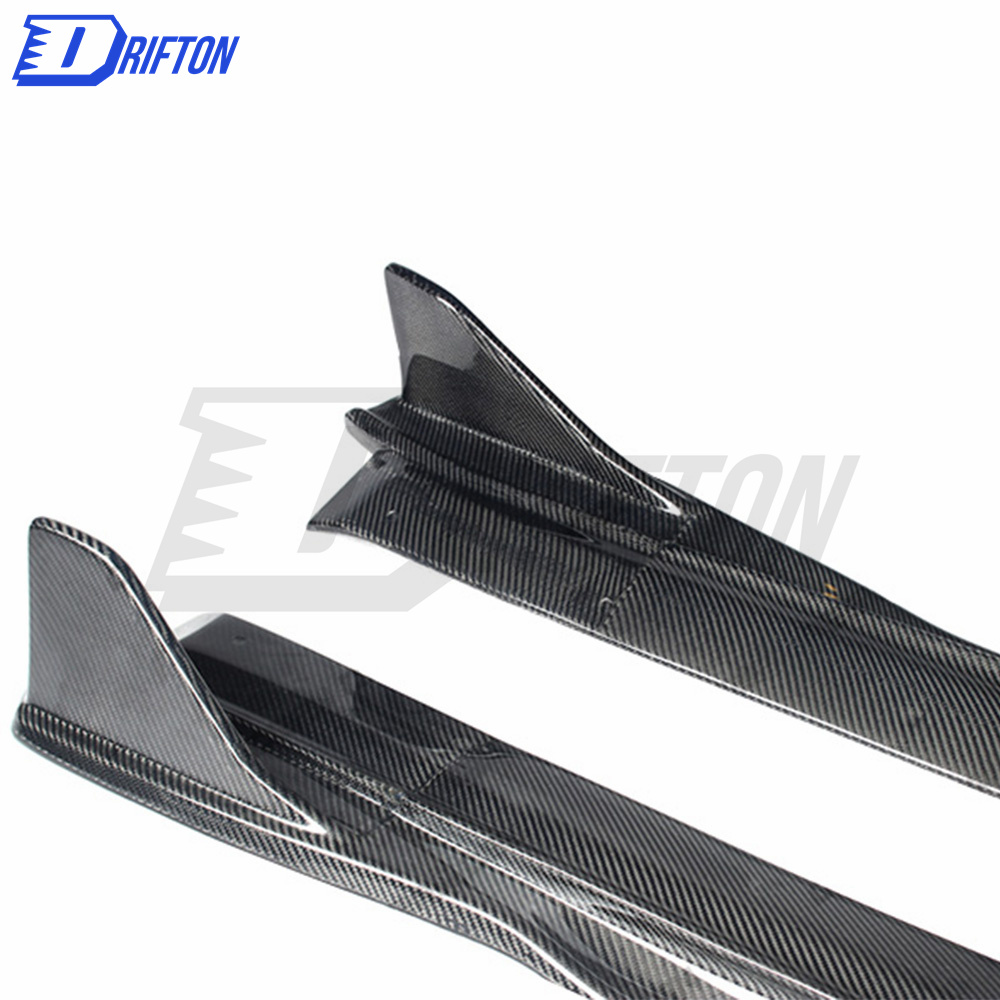 ARMA Style Carbon Fiber (Cfrp) Side Skirt For Porsche 718 Cayman Boxster 2016-2020