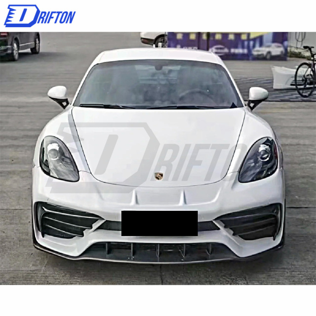PD Style Half Carbon Fiber Body Kit For Porsche 718 Cayman Boxster 2016-2020