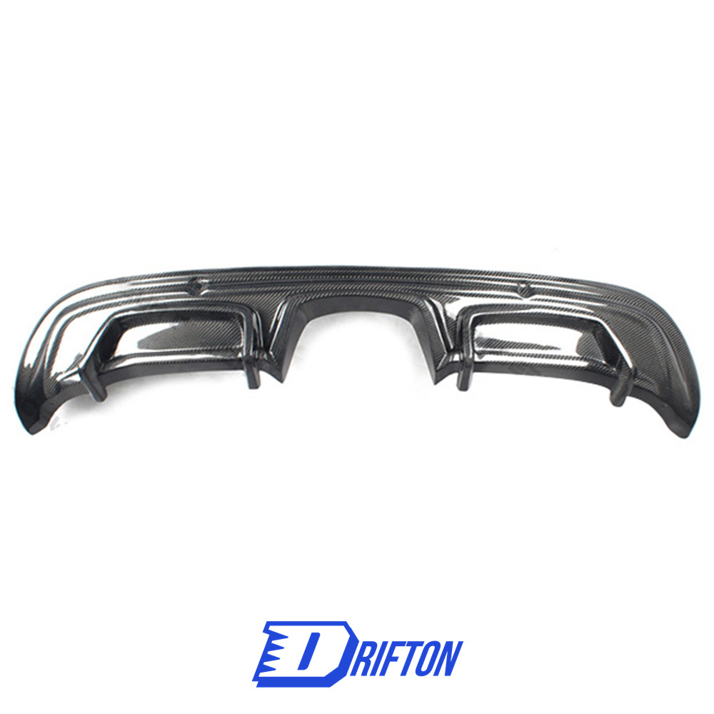 ARMA Style Carbon Fiber (Cfrp) Rear Diffuser For Porsche 718 Cayman Boxster 2016-2020