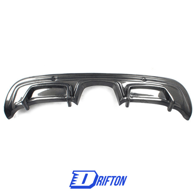 ARMA Style Carbon Fiber Rear Diffuser For Porsche 718 Cayman Boxster ...