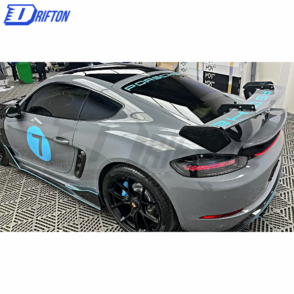 PD Style Half Carbon Fiber Body Kit For Porsche 718 Cayman Boxster 2016-2020