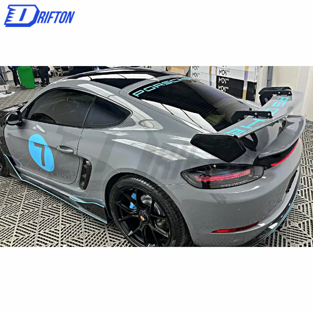 PD Style Half Carbon Fiber Body Kit For Porsche 718 Cayman Boxster 2016-2020