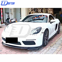 ARMA Style Carbon Fiber (Cfrp) Side Skirt For Porsche 718 Cayman Boxster 2016-2020