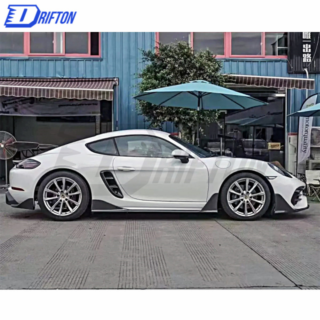 PD Style Half Carbon Fiber Body Kit For Porsche 718 Cayman Boxster 2016-2020