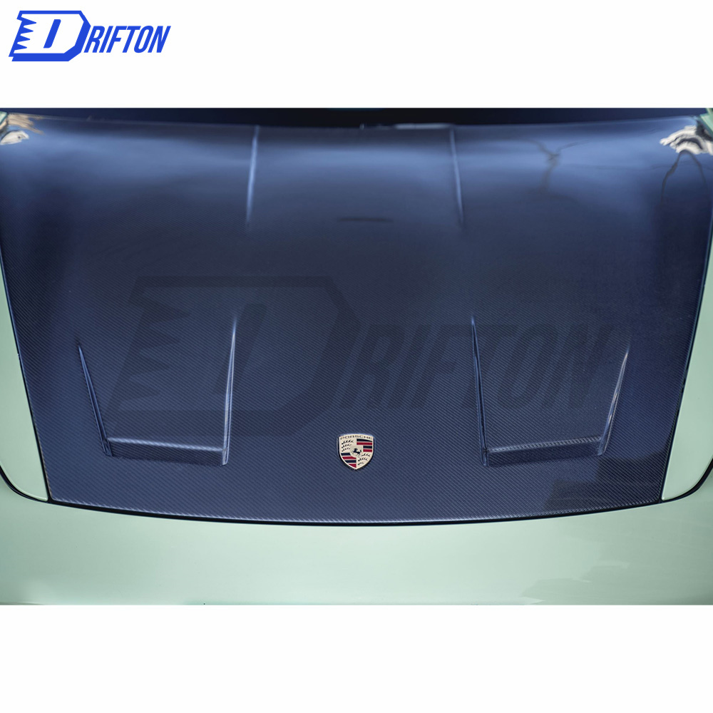 CMST Style Carbon Fiber (cfrp) Hood For Porsche Taycan 4S & Turbo 2019-2020