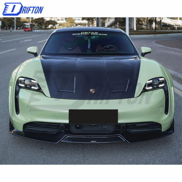 CMST Style Carbon Fiber (cfrp) Hood For Porsche Taycan 4S & Turbo 2019-2020