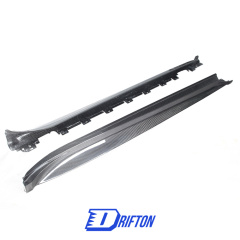 OD Style Dry Carbon Fiber Side Skirt For Porsche Taycan 2019-2023