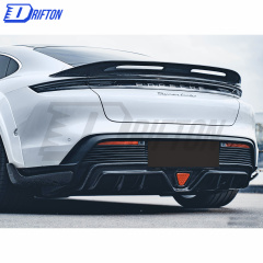 CMST Style Carbon Fiber Rear Diffuser For Porsche Taycan Turbo 2019-2020