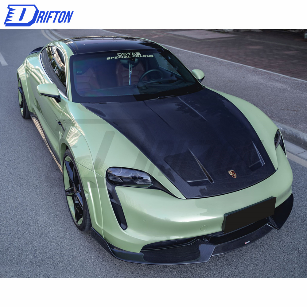 CMST Style Carbon Fiber (cfrp) Hood For Porsche Taycan 4S & Turbo 2019-2020