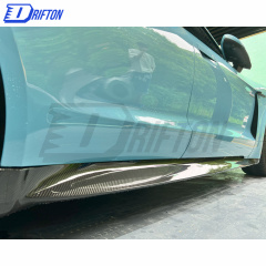 OD Style Dry Carbon Fiber Side Skirt For Porsche Taycan 2019-2020