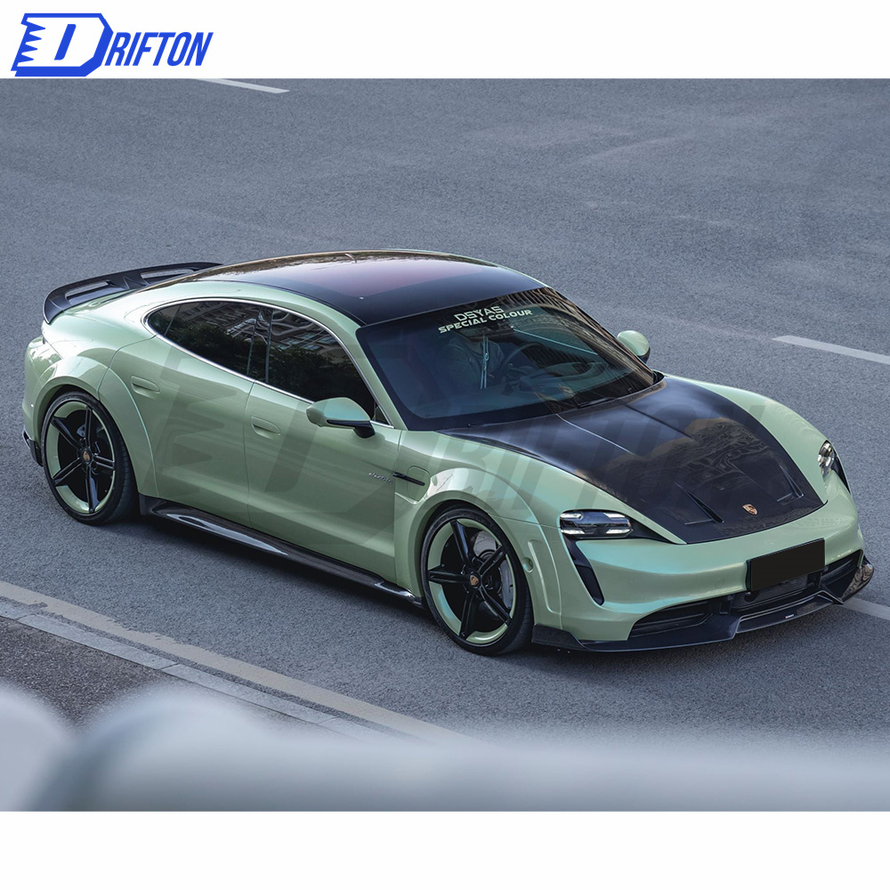CMST Style Carbon Fiber (cfrp) Hood For Porsche Taycan 4S & Turbo 2019-2020