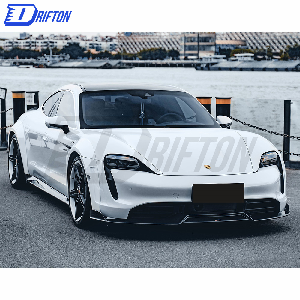 CMST Style Carbon Fiber Side Skirt For Porsche Taycan 4S Turbo 2019-2020