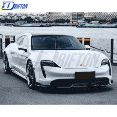 CMST Style Carbon Fiber Side Skirt For Porsche Taycan 4S Turbo 2019-2020