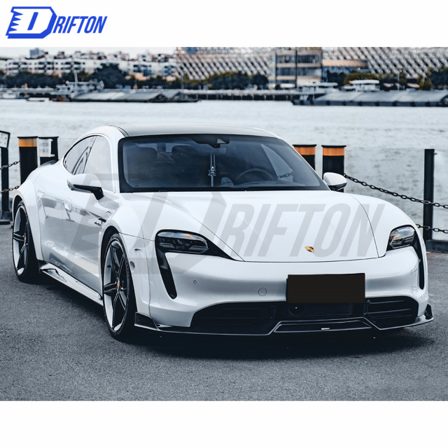 CMST Style Carbon Fiber Side Skirt For Porsche Taycan 4S Turbo 2019-2020