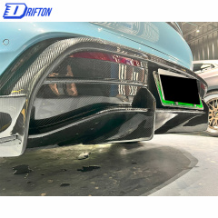 OD Style Dry Carbon Fiber Rear Diffuser For Porsche Taycan 2019-2020