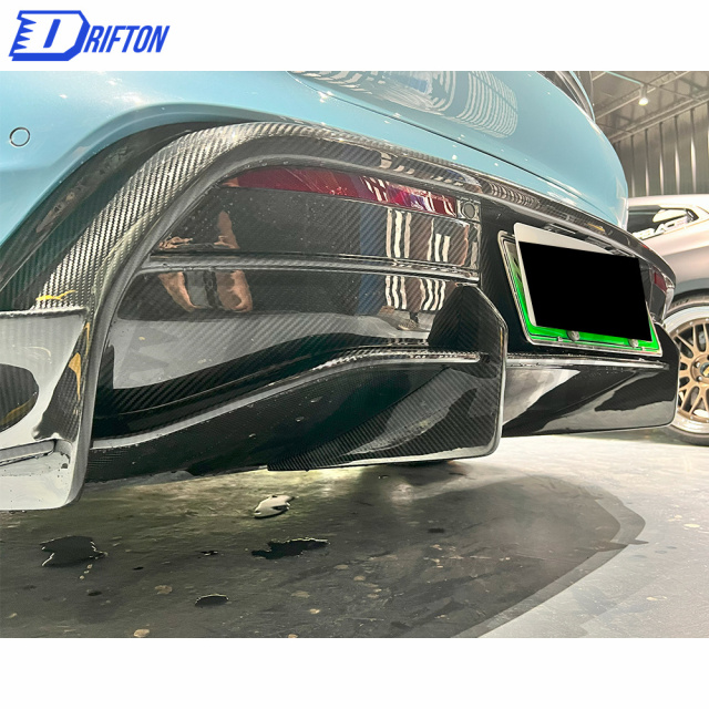 OD Style Dry Carbon Fiber Rear Diffuser For Porsche Taycan 2019-2020