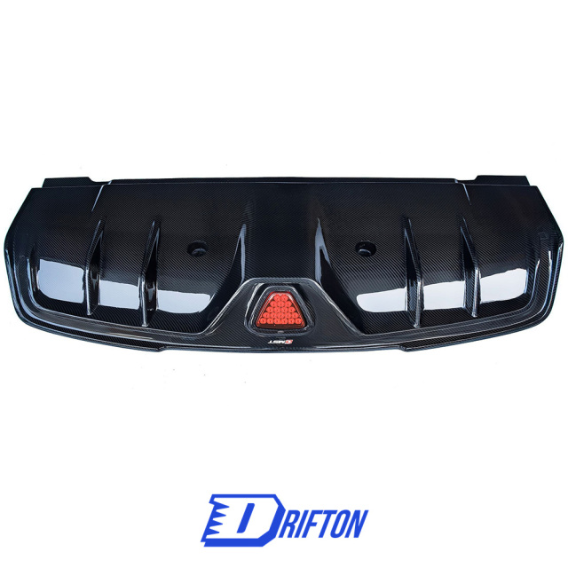 CMST Style Carbon Fiber Rear Diffuser For Porsche Taycan Turbo 2019-2020
