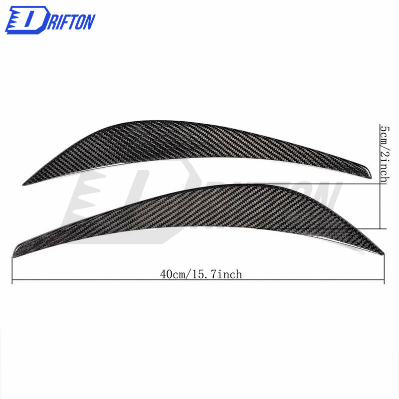 OKing Style Carbon Fiber Canards For Audi R8 2008-2013