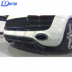 OKing-Style Carbon Fiber Rear Diffuser For Audi R8 V10 2008-2015