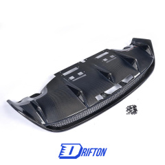 Drifton Style Carbon Fiber Rear Diffuser For Audi R8 V10 2007-2015
