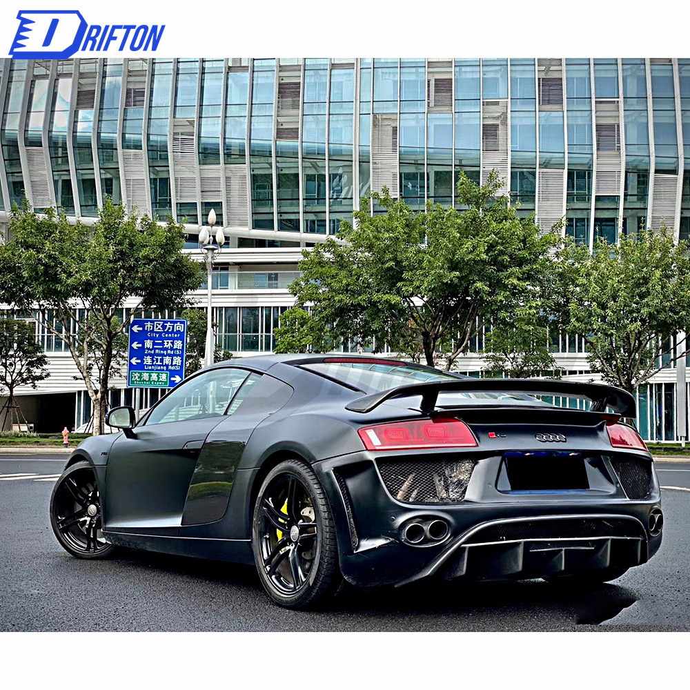 Regula GT Style Carbon Fiber Rear Spoiler For Audi R8 2008-2013