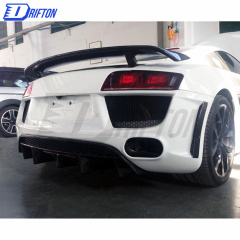 Regula GT Style Carbon Fiber Rear Spoiler For Audi R8 2008-2013