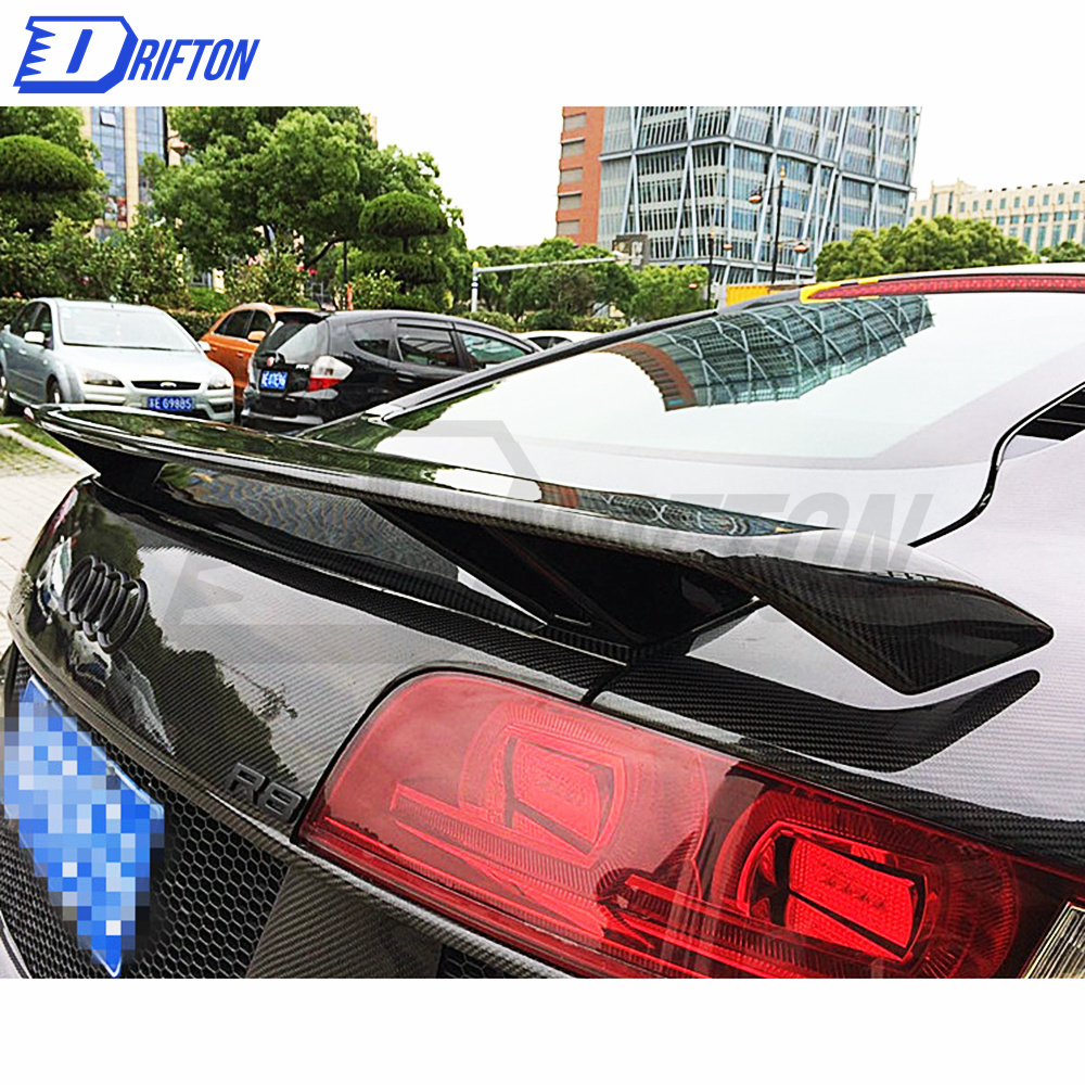 Rieger Style Carbon Fiber Rear Spoiler For Audi R8 2008-2015