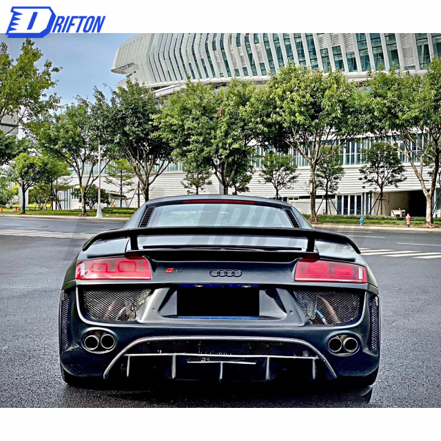 Regula GT Style Carbon Fiber Rear Spoiler For Audi R8 2008-2013