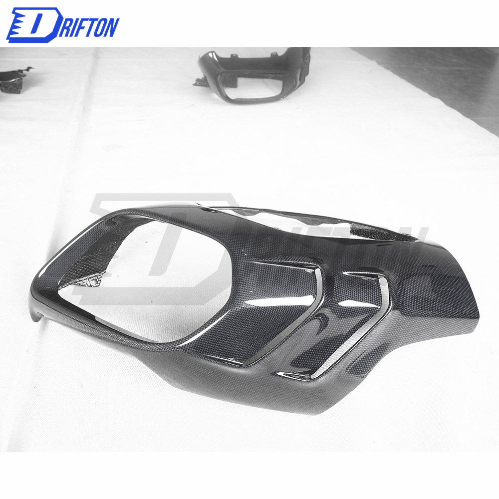 MS Type Dry Carbon Fiber Rear Bumper Air Outtake Grills For Ferrari 812 2017-2018