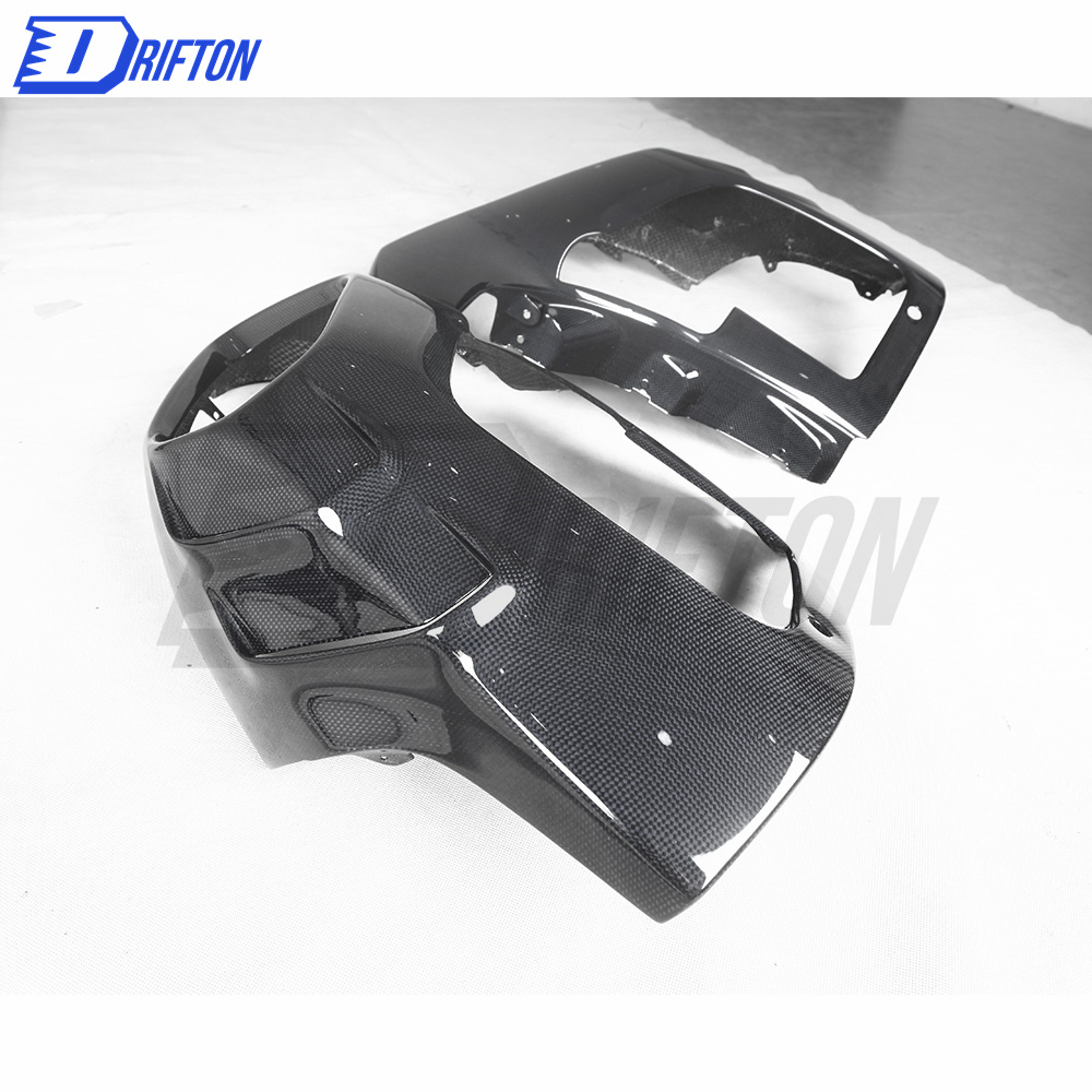 MS Type Dry Carbon Fiber Rear Bumper Air Outtake Grills For Ferrari 812 2017-2018
