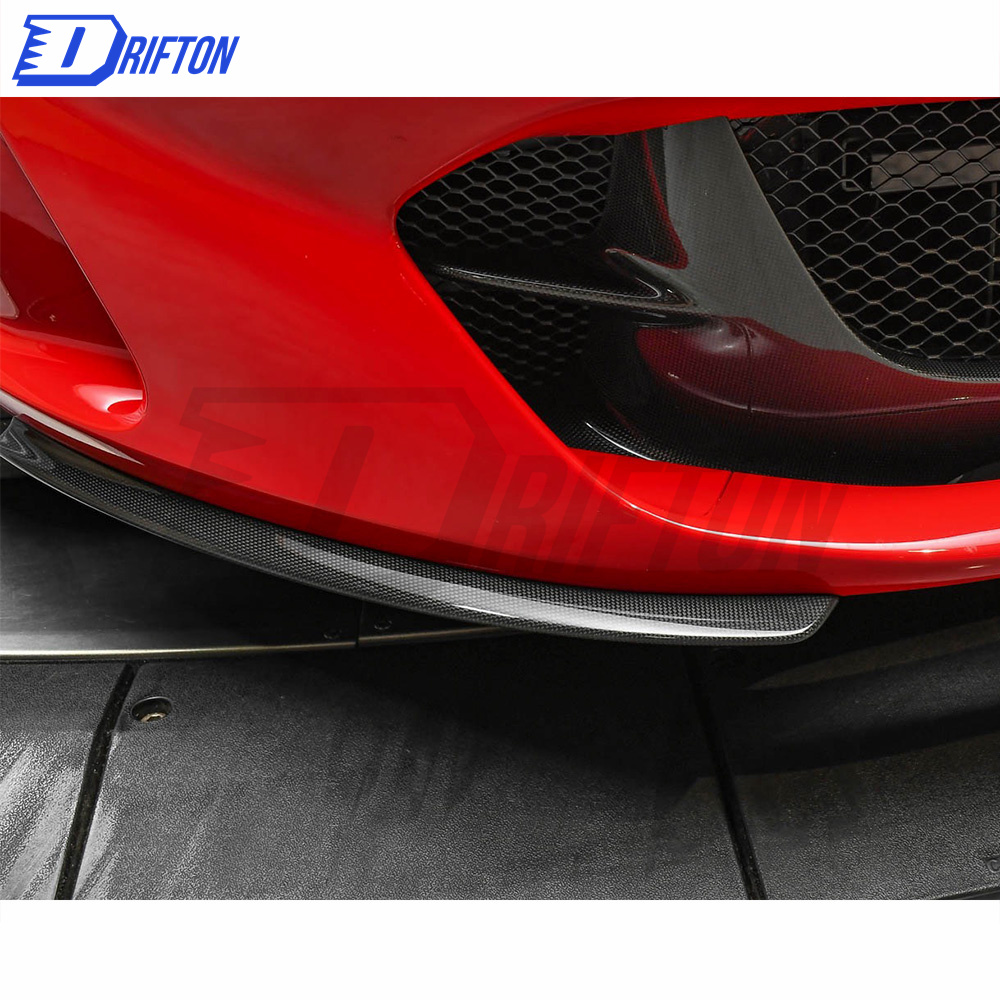 OEM Style Dry Carbon Fiber Front Lip For Ferrari 812