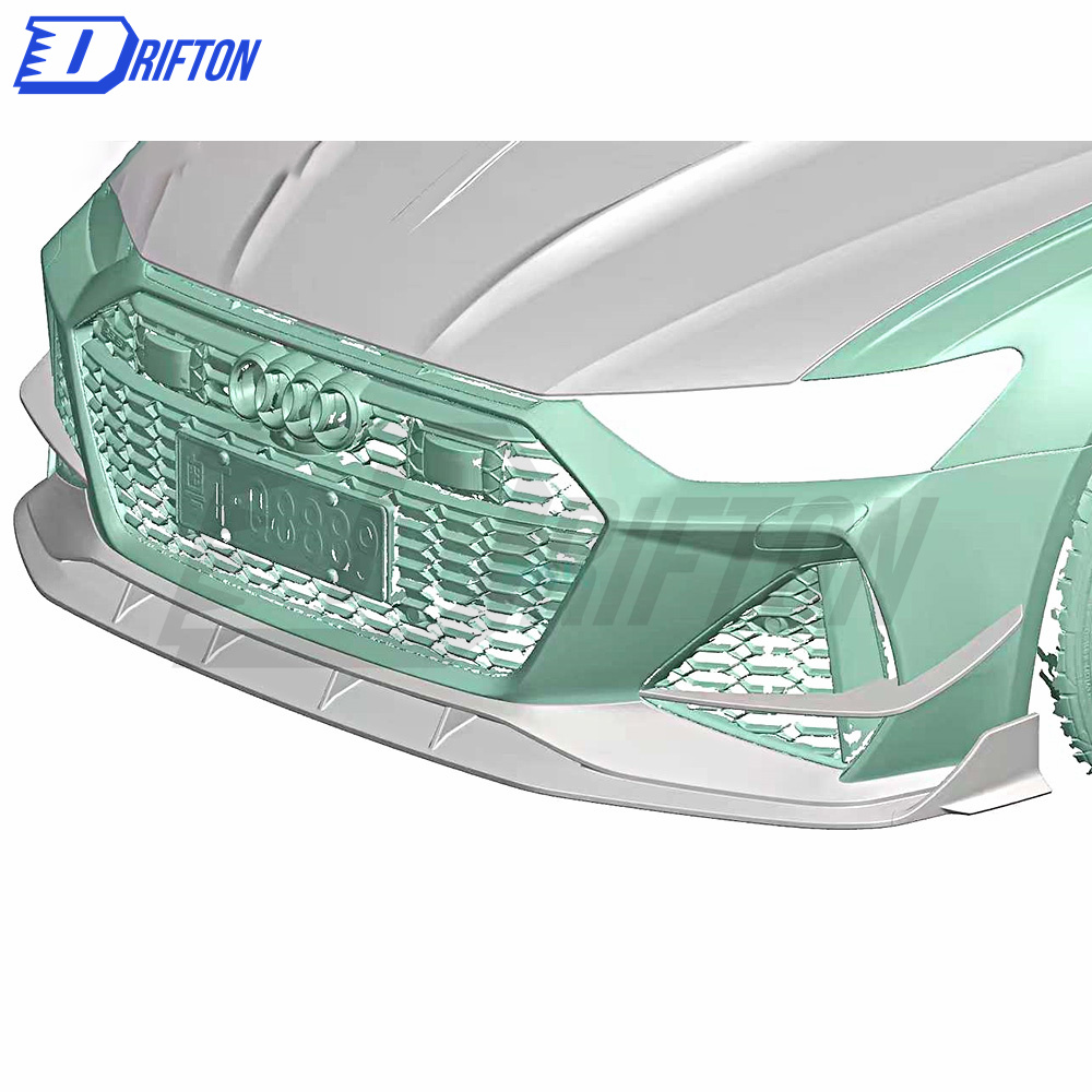 PT Style Dry Carbon Fiber Hood For Audi RS6 RS7 2015-2019