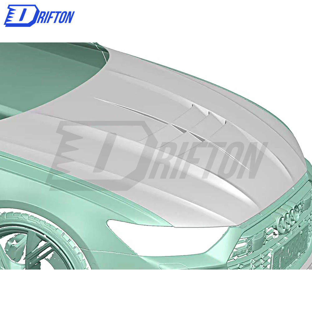 PT Style Dry Carbon Fiber Hood For Audi RS6 RS7 2015-2019