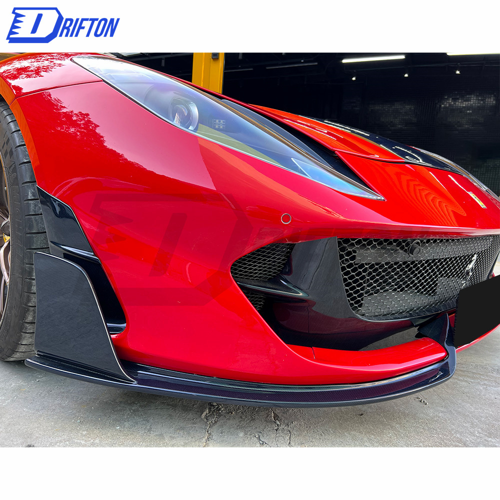 MSY Style Dry Carbon Fiber Front Lip For Ferrari 812 2017-2018