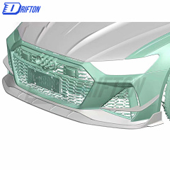 PT Style Dry Carbon Fiber Hood For Audi RS6 RS7 2015-2019