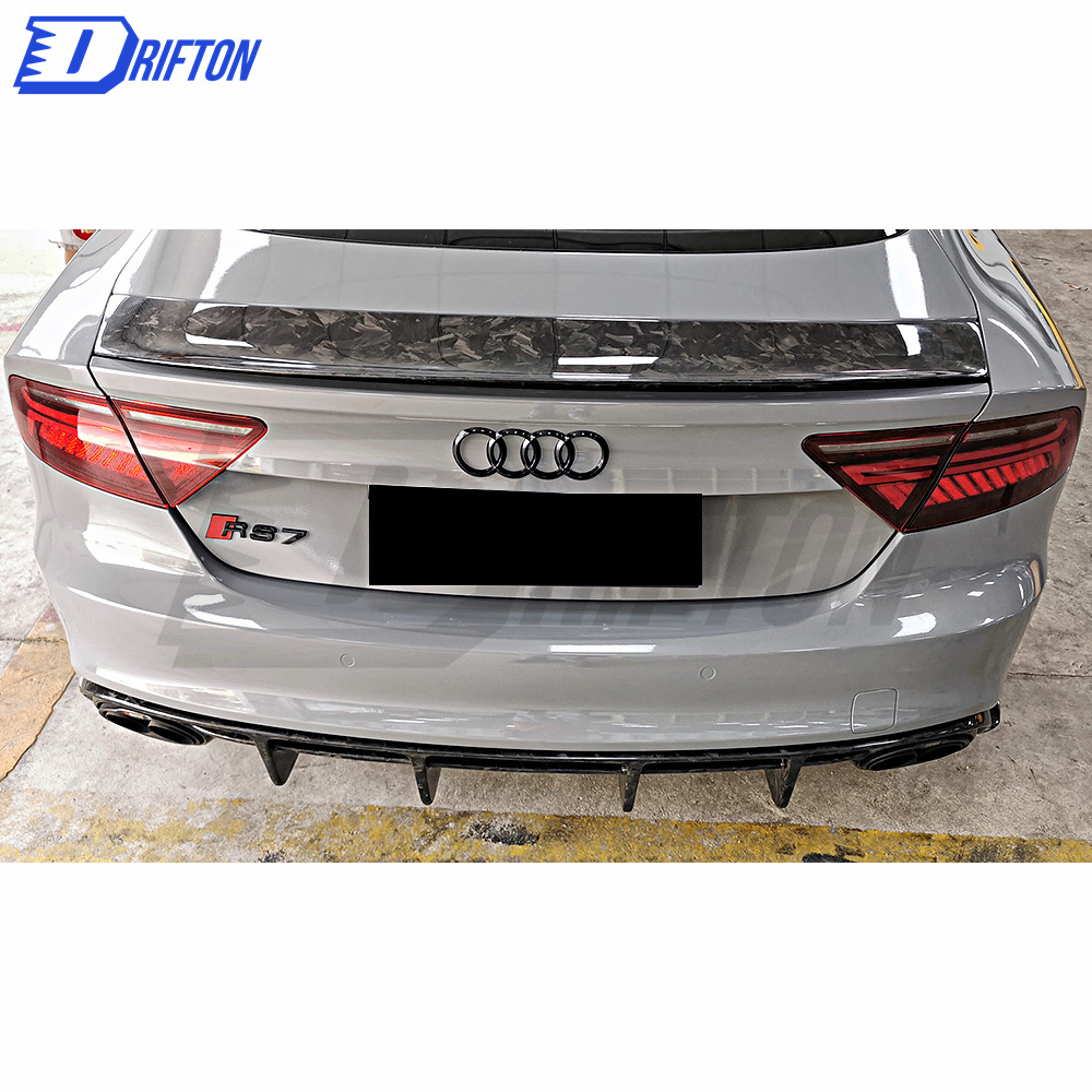WS Style Dry Forged Carbon Fiber Aero Kit For Audi RS7