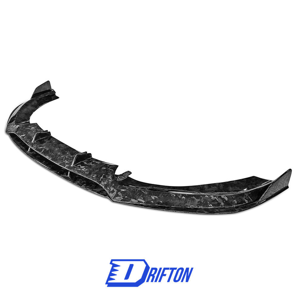 WS Style Dry Forged Carbon Fiber Front Lip For Audi RS7
