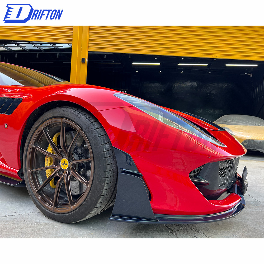 MSY Style Dry Carbon Fiber Front Lip For Ferrari 812 2017-2018
