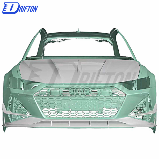 PT Style Dry Carbon Fiber Hood For Audi RS6 RS7 2015-2019