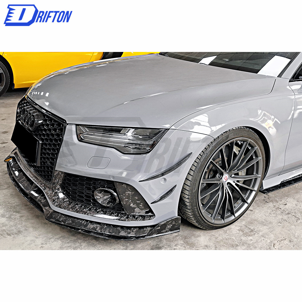 WS Style Dry Forged Carbon Fiber Aero Kit For Audi RS7