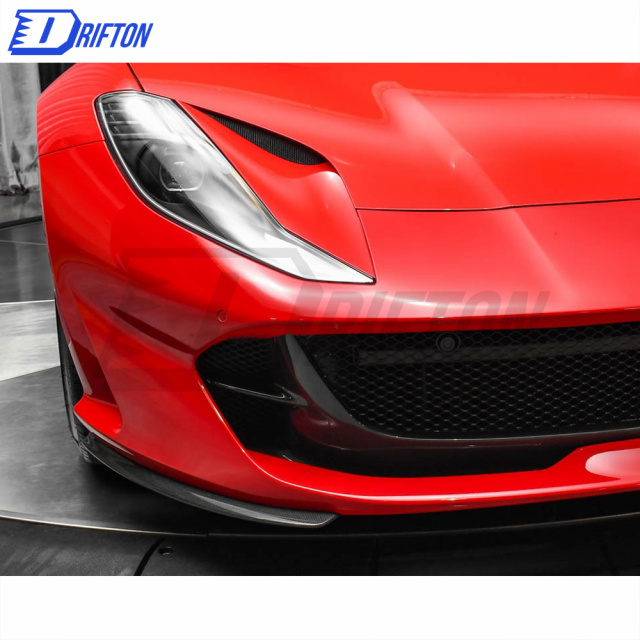 OEM Style Dry Carbon Fiber Front Lip For Ferrari 812
