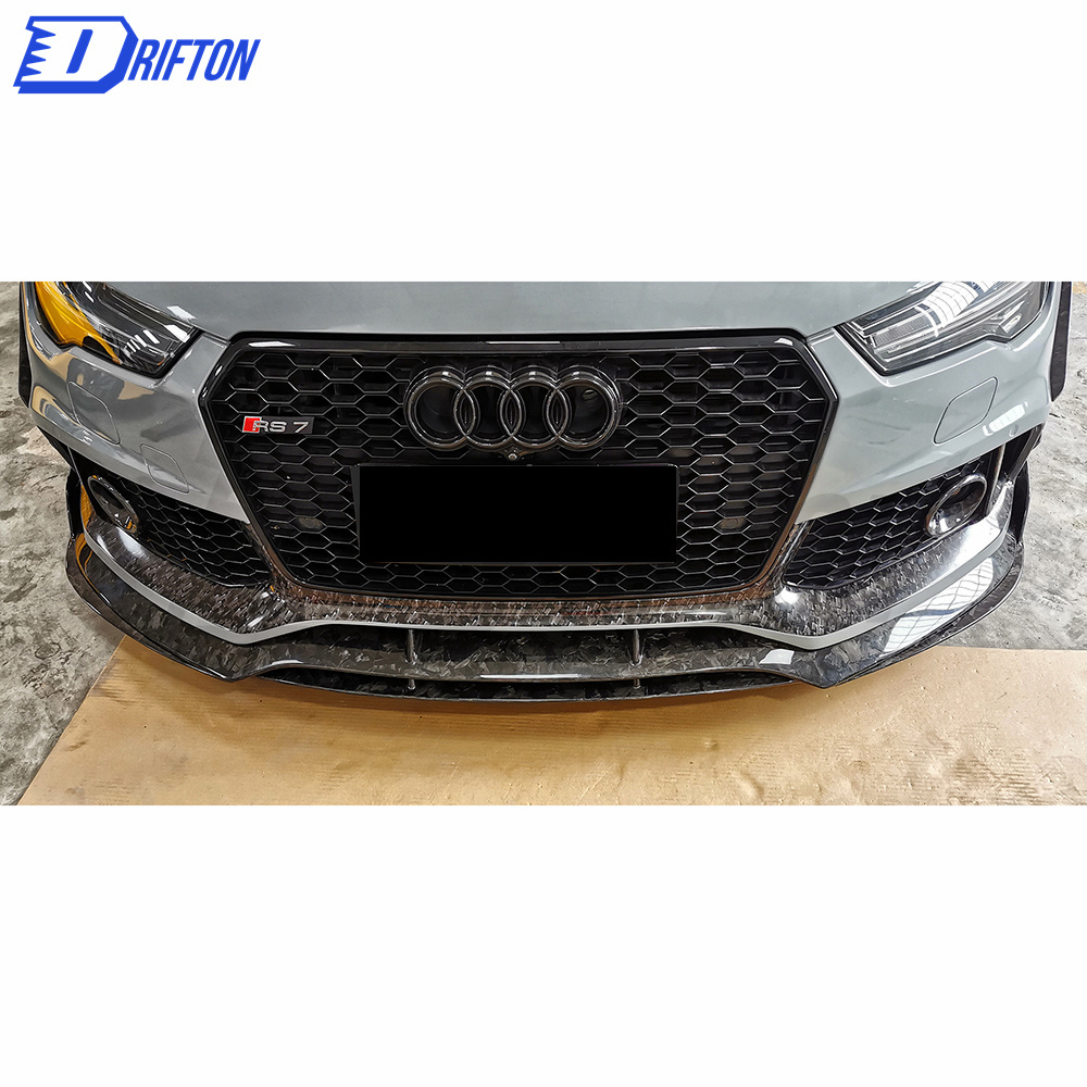 WS Style Dry Forged Carbon Fiber Aero Kit For Audi RS7