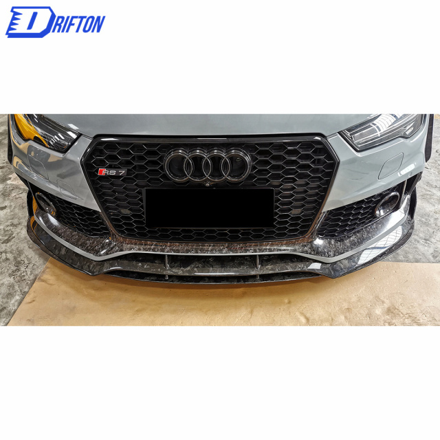 WS Style Dry Forged Carbon Fiber Aero Kit For Audi RS7