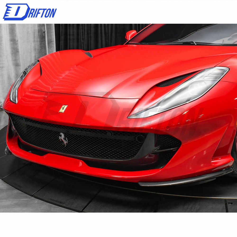 OEM Style Dry Carbon Fiber Front Lip For Ferrari 812