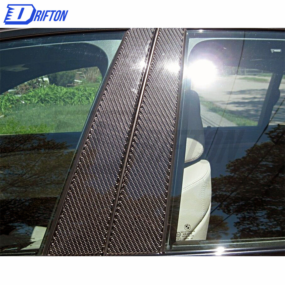 Carbon Fiber A B C Pillar Cover For INFINITI Q50 2014-2021