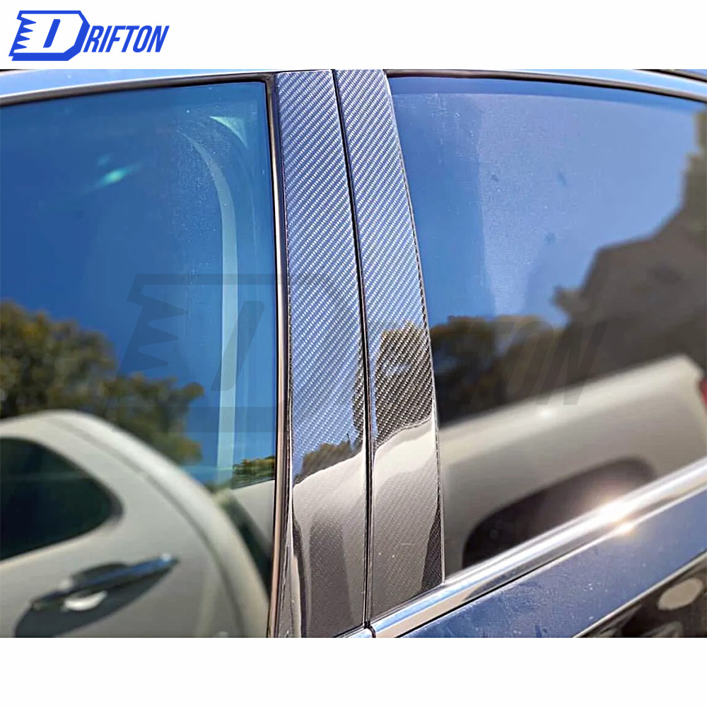 Carbon Fiber A B C Pillar Cover For INFINITI Q50 2014-2021