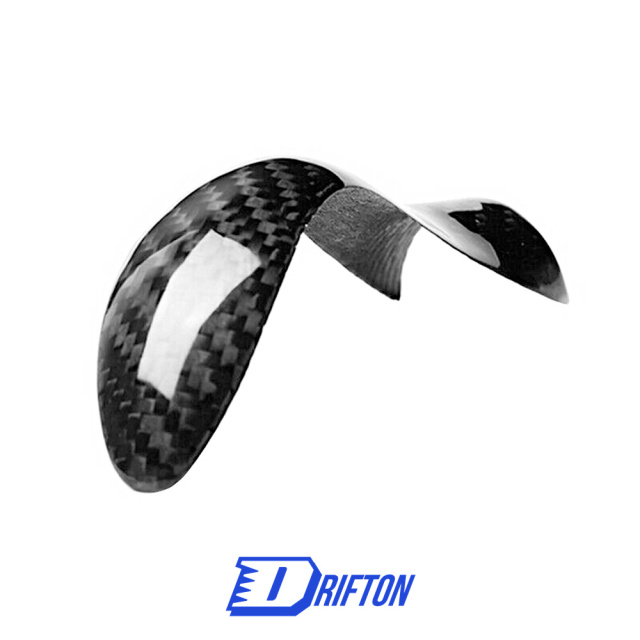 Dry Carbon Fiber Gear Shift Knob Trim For INFINITI Q50 2013-2017