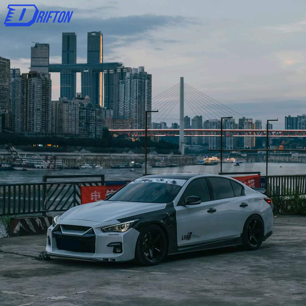 LB Style Glass Fiber Body Kit For INFINITI Q50 2013-2024