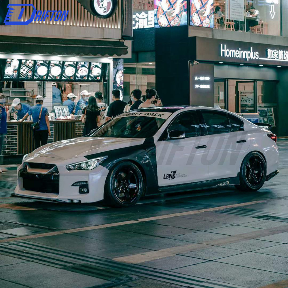 LB Style Glass Fiber Body Kit For INFINITI Q50 2013-2024