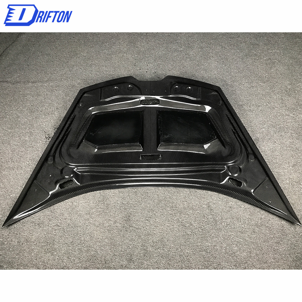 LB Style Dry Carbon Fiber Hood For Lamborghini Huracan Lp610-4 Lp580 2014-2016